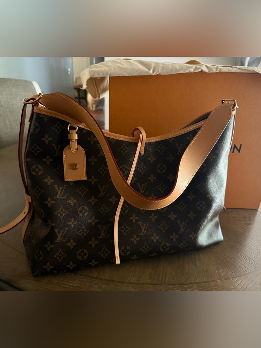 Louis Vuitton carryall mm